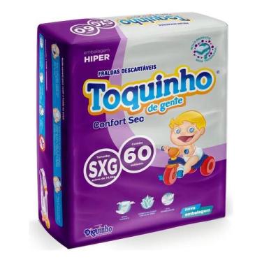 Imagem de Fralda Toquinho Confort XXG 60 Unidades