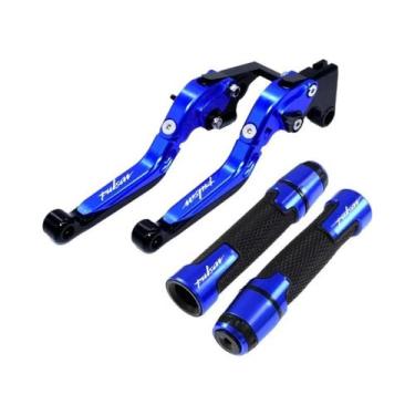 Imagem de Manetes De Embreagem E Freio CNC Dobráveis Ajustáveis Para Motocicleta