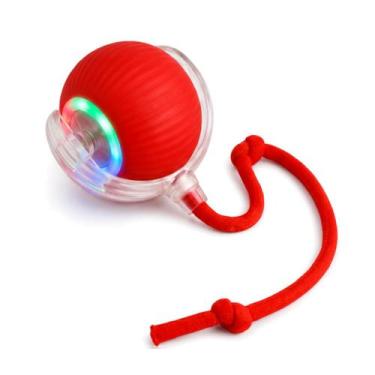 Imagem de Bolinha Interativa Inteligente Para Gato USB Recarregável LED Quantida