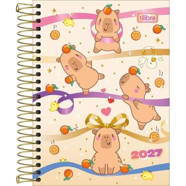 Imagem de Agenda Espiral Capyclub 2027 M3 Tilibra, Unico, Unico