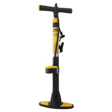 Imagem de Bomba Manual de Pé para Encher Pneu Bicicleta com Manômetro Beltools 6