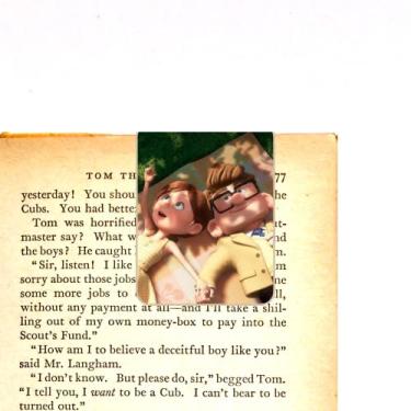 Imagem de Marcador de Página Magnético - Up Altas Aventuras (Carl e Ellie)