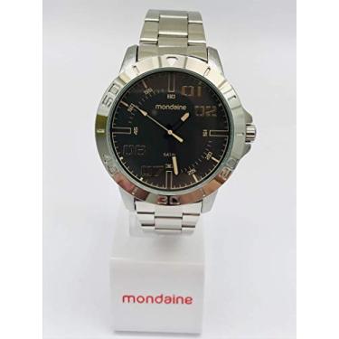 Imagem de Relogio Mondaine Masculino Ref: 99252g0mvne2 Esportivo Prateado
