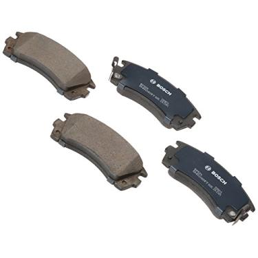 Imagem de Bosch BP509 QuietCast Premium Conjunto de pastilhas de freio a disco semi-metálicas para Nissan: 1991-1992 NX, 1991 Sentra; Dianteiro