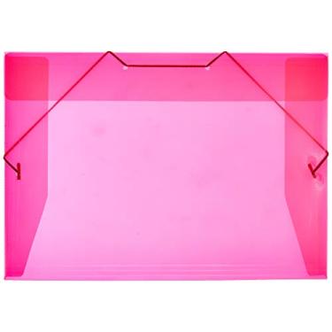 Imagem de Pasta Aba Elastica Plastica Oficio Vermelha - Pacote com 10, ACP, 1021VM, Vermelha, pacote de 10