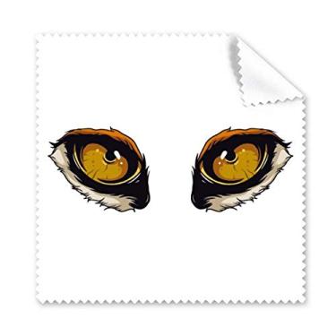 Imagem de Pano de limpeza para limpeza de olhos de raposa de desenho animado, 5 peças