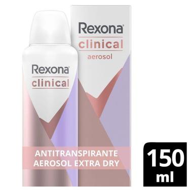 Imagem de Antitranspirante Aerosol Rexona Clinical Extra Dry 150ml