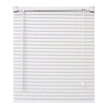 Imagem de Persiana Horizontal PVC Branca 120 (L) x 160 (A) Cortina Completa C/ Kit de instalação 1,20 x 1,60