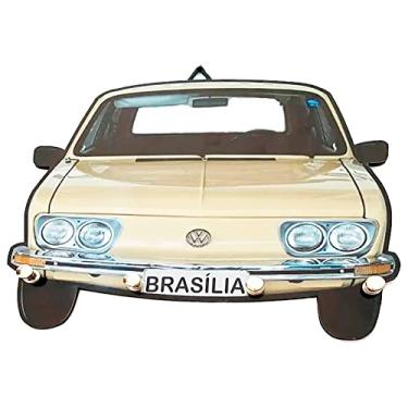 Imagem de Porta Chaves de Parede Retrô Decorativo - Carro VW Brasília