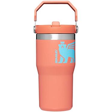 Imagem de Stanley Copo de canudo clássico IceFlow Flip para crianças (8 anos ou mais), 590 ml, aço inoxidável Stan the Bear, com isolamento a vácuo de parede dupla, 1 unidade (pacote com 1)