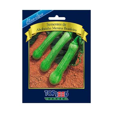 Imagem de Sementes De Abobrinha Menina brasileira 10g Topseed