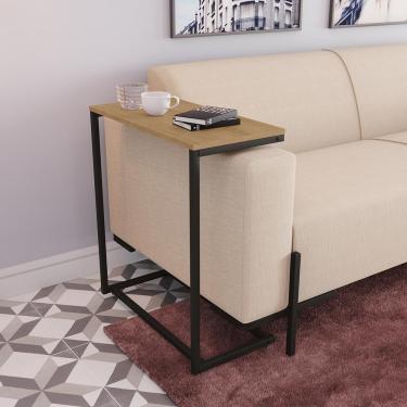 Imagem de Mesa De Apoio Kappesberg Freijó/preto Fosco