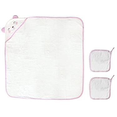 Imagem de Tingpai Toalha de banho com capuz bonito cobertor io e respirável com panos pa bebês meninos meninas