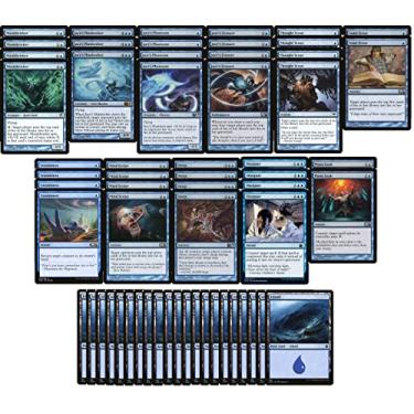 Imagem de MTG Decks & More Mono Blue Mill - Modern Legal - Custom Built - Magic The Gathering - - 60 cartas