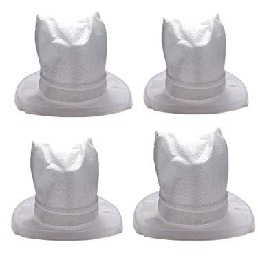 Imagem de Pacote com 4 filtros de vácuo de substituição para Black and Decker VF110 Carmoeignin CHV1410 CHV1410B BDH2000L CHV1510 CHV1410L32 CHV9610 CHV1210 peça # 90558113-01