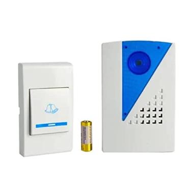 Imagem de Campainha Residencial Eletrônica Sem Fio Wireless Longo Alcance 32 Toques Resistente - Vinwer