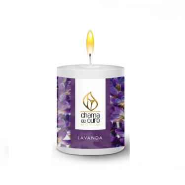 Imagem de Vela Perfumada Lavanda 60g - Chama de Ouro