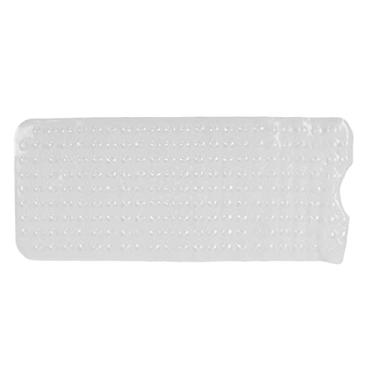 Imagem de Tapete de banho macio e confortável tapete de banheira design em fino acabamento para banheiros banheiras, cozinhas(Cor transparente)