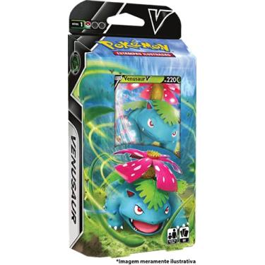 Imagem de Baralho de Batalha V Pokémon Venunsaur V, Cor: Estampado - Copag