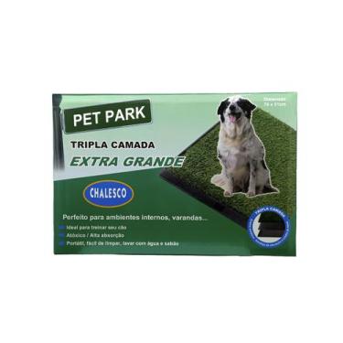 Imagem de Pet Park Banheiro Sanitário Extra Grande Tapete Eco P/ Cães - Chalesco