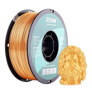 Imagem de Filamento Esun eSilk PLA Gold 1.75mm 1kg