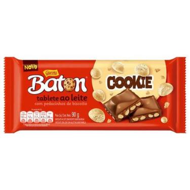 Imagem de Tablete De Chocolate Baton Cookie 90G - Garoto
