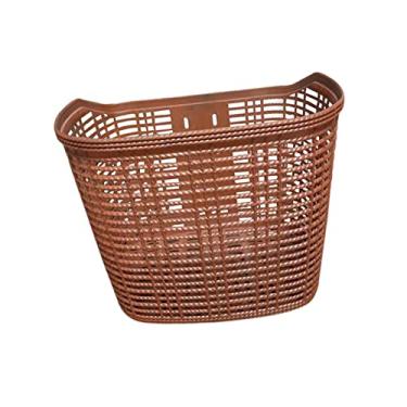 Imagem de Cesta de bicicleta frontal para animais de estimação transportadora de carga de bicicleta à prova d'água de guidão de bicicleta cesta para