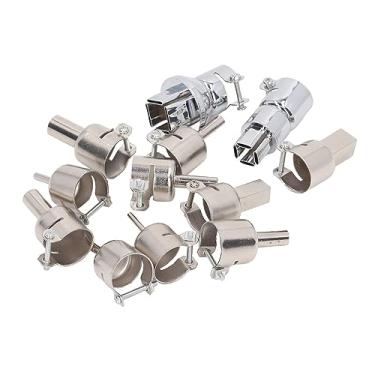 Imagem de Kit de Bico de Pistola de Ar Quente 12 Peças Com Parafuso de Travamento Pontas de Bico de Pistola de Calor para Estação de Solda de Ar Quente 850