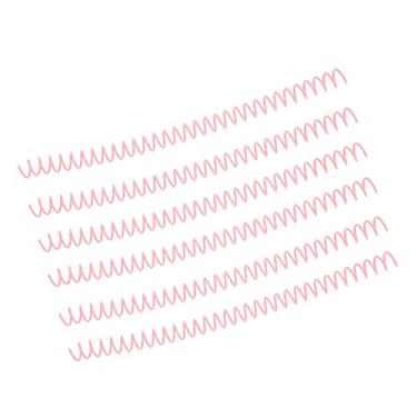 Imagem de Pente de Encadernação de Folhas, Diâmetro Interno de 13 Mm, Cor Bonita, Bobina de Encadernação Em Espiral para Corte Fácil, para Papel de Grande Capacidade (Rosa)
