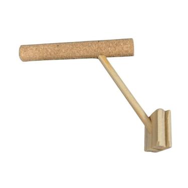 Imagem de Poleiro Dorminhoco de Madeira com Cortiça - Malha Larga