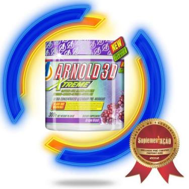 Imagem de Arnold 3D Xtreme - 300G - Grape - Arnold Nutrition