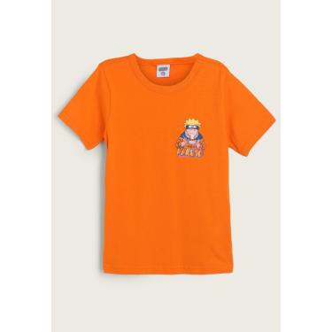 Imagem de Infantil - Camiseta Brandili Naruto Laranja Brandili 35950 menino