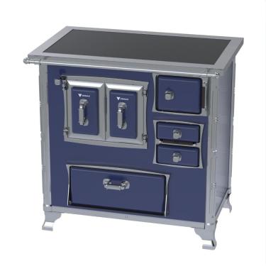 Imagem de Fogao a Lenha Venax GII n 1 Sec XVIII Premium Azul Gab