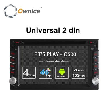 Imagem de Ownice-Carro Universal DVD Player  2 DIN  Android 6.0  Octa 8 Core  GPS  WiFi  BT  Rádio  BT  2GB