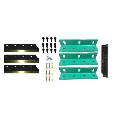 Imagem de KIT Jogo C/ 3 Faca + Contra Faca + Suporte Faca + parafusos - Ensiladeira En12