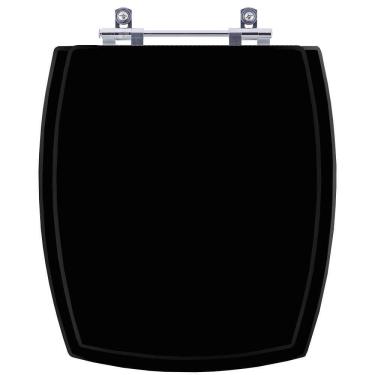 Imagem de Assento Sanitário Anturius Preto para vaso Luzarte