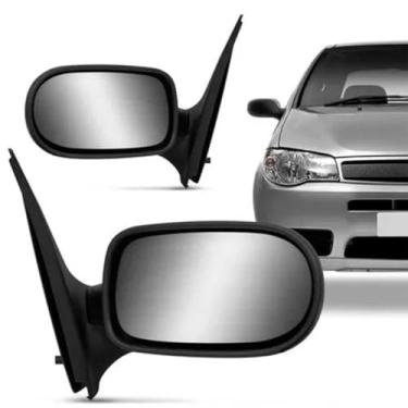Imagem de Par Retrovisor Palio Siena Weekend 2004/2007 4 Portas LE LD