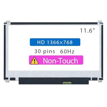 Imagem de Tela de substituição de tela de 11,6 polegadas para ASUS Chromebook CR1100CKA-YZ182 Painel LCD de 30 pinos (HD 1366 x 768 sem toque)