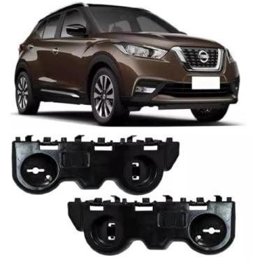 Imagem de Universo Car, Guia Parachoque Dianteiro Kicks 2016 2017 2018 2019 2020 2021 2022 2023 LADO:ESQUERDO (MOTORISTA)