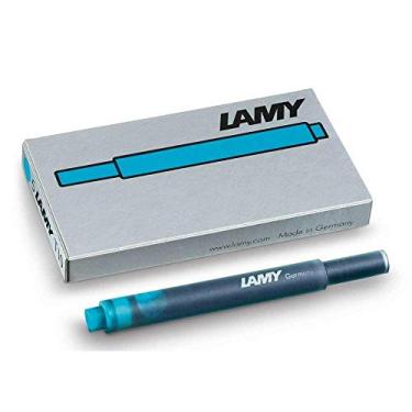 Imagem de Lamy Turquoise T10 Recargas de tinta para caneta-tinteiro (pacote com 4, turquesa)