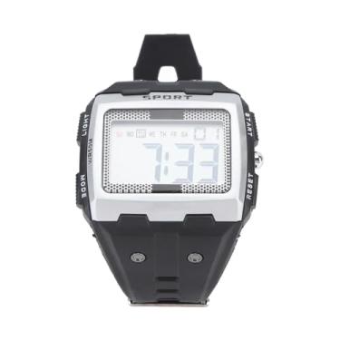 Imagem de Relógio Esportivo EletrônicoRelógio Esportivo Ao Ar LivreRelógio Esportivo Digital, Relógio Esportivo Masculino de Tela Grande Portátil ComRelógio Esportivo Eletrônico