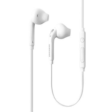 Imagem de Samsung Fones de ouvido de qualidade estéreo de 3,5 mm para Galaxy S6 / S6 Edge EO-EG920LW - Vem com gel extra Eal!