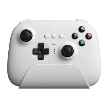 Imagem de Controle 8BitDo Ultimate Hall Edition - 2.4GHz ou Bluetooth - Branco - 81HA07