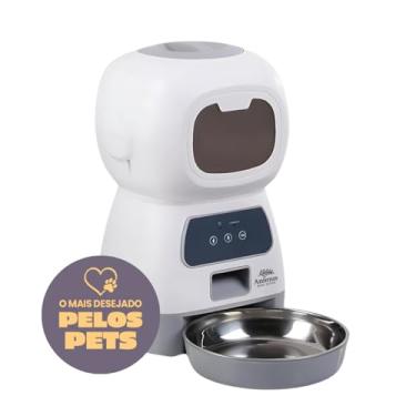 Imagem de Alimentador Automático Smart Cães Gatos Pets Programável Animus