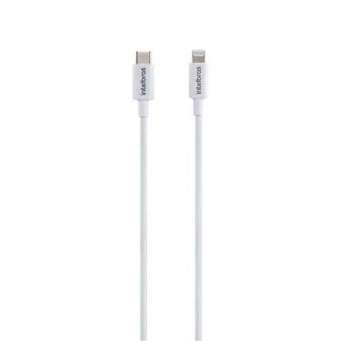 Imagem de Cabo USB-C Lightning 1,2m PVC Branco EUCL 15NB Intelbras - INTELBRAS