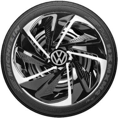 Imagem de Kit 4 Calota Aro 14 Nitro Vw Gol G3 G4 G5 G6 Envio Imediato - Elitte, 