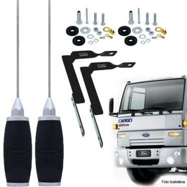 Imagem de 2 Antena Móvel Px Marinox Mini Maria Mole 1,40 Metros B-2005p + Suport