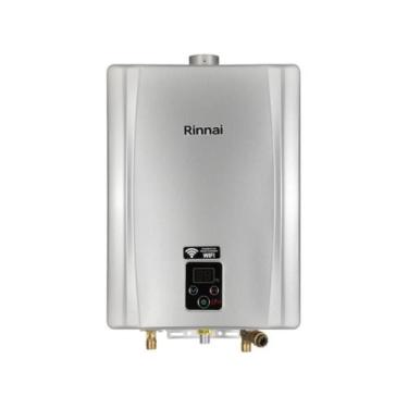Imagem de Aquecedor De Água A Gás Rinnai 17 Litros E17 FEH GN Prata (Digital)