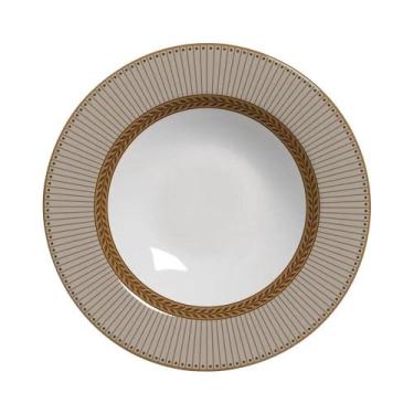 Imagem de Prato Fundo Celebrate Fendi Plus Cerâmica Alleanza 25cm 1ªL