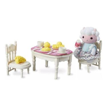 Imagem de Coleção Casinha Feliz  1 e 2 Ovelhinha Brinquedo Zoop Toys, Jantar fel